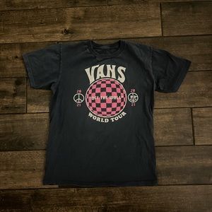 Vans World Tour Men's Crew Neck Shirt Size XS